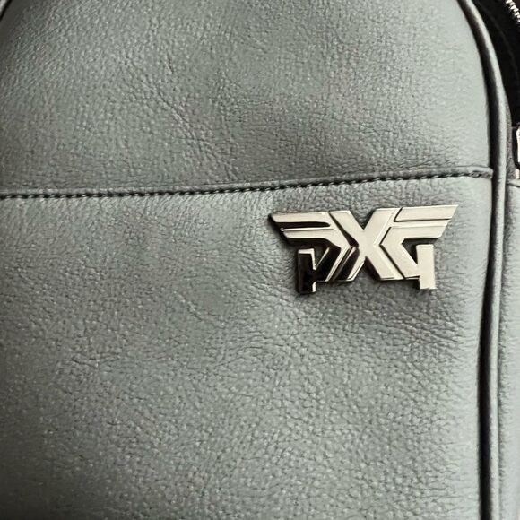 NWT PXG Cactus Leather Mini Backpack Black Luxury Golf Street Style QuietLuxury main image 4